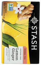 Stash Premium Herbal Tea Caffeine Free Peppermint, Pack of 2