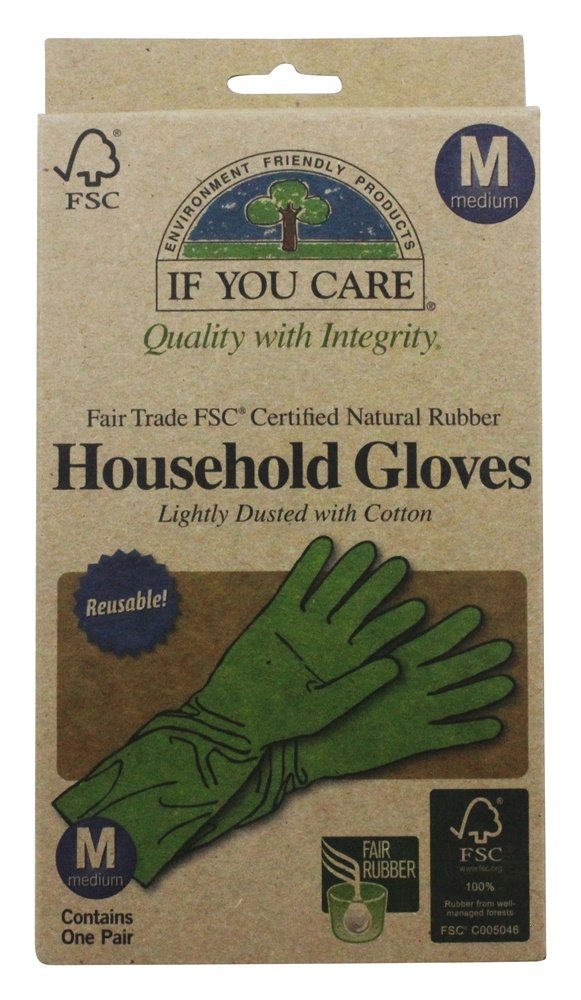 Iyc Gloves Latex-Md Fair Size Md Gloves Latex-Ifyc Medium Fair Trade Certified Md