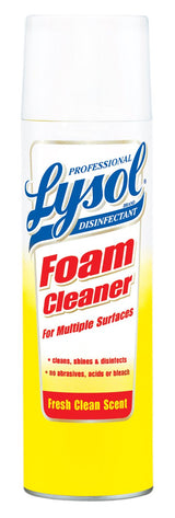 Lysol Professional Foam Cleaner Multi Surface Spray 24 Fl Oz (Pack of 12)