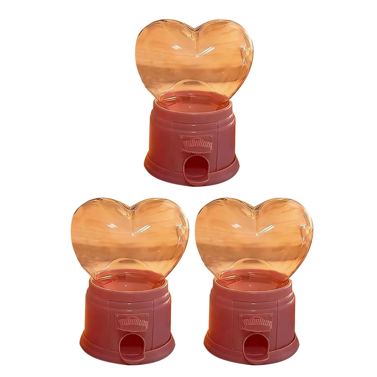 MENGLANSI Shape Sweets Dispensers Candy Chocolate Holder Container for Birthday Valentines Day Gift and Festival Celebration Lover Candy Machine