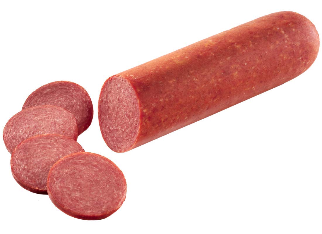 Classic Smoked Salami, Beef & Pork Cervelat Sausage 1.4 lb