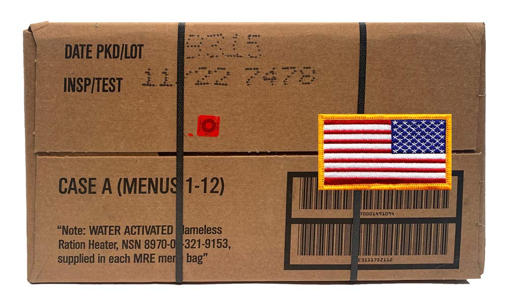 Ammo Can Man MRE/Flag Pack, A/B Combo, Menu 1-24