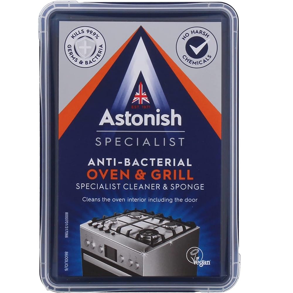 Astonish Oven & Grill Cleaner & Sponge, 250g