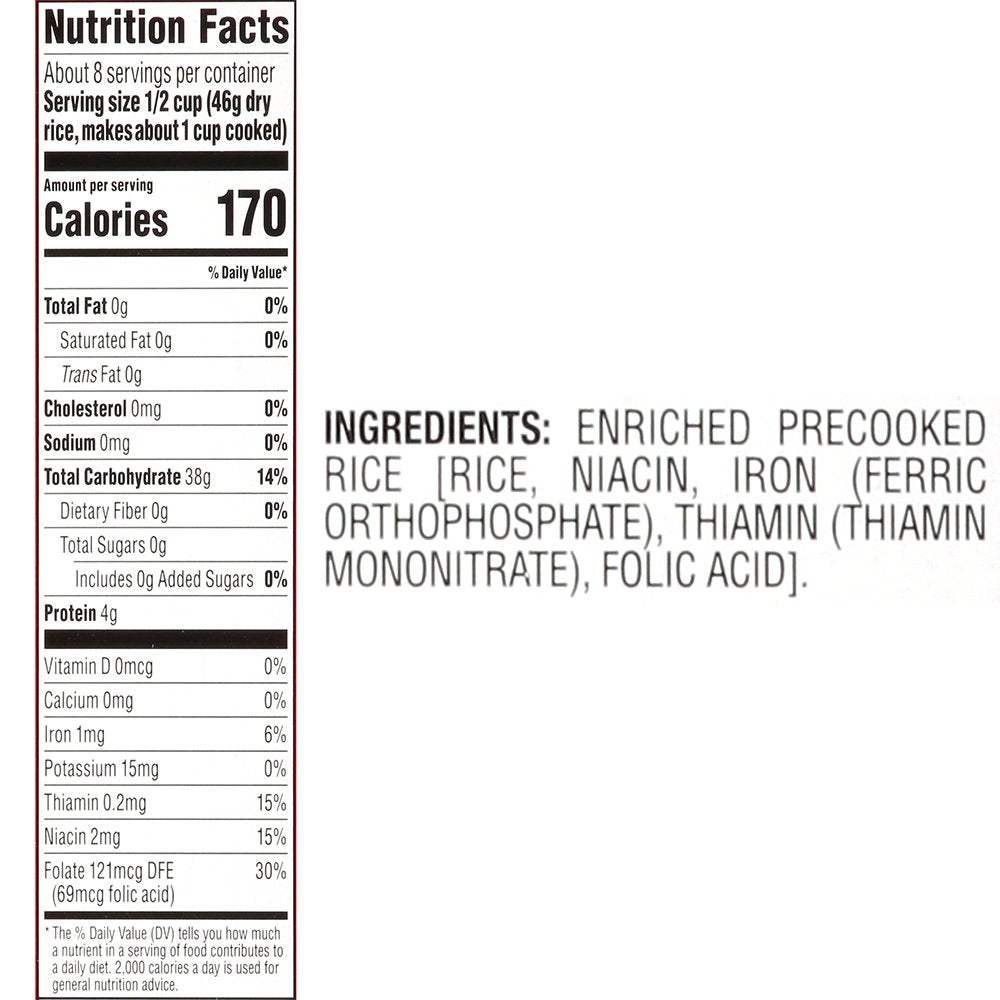 Minute Instant Rice, White, 14 oz (Pack of 12)