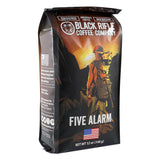 Black Rifle Coffee Company Five Alarm, 12oz Bag, Ground Coffee Medium Roast - Roasted Blend Made from Arabica Beans - Colombian & Brazilian Beans