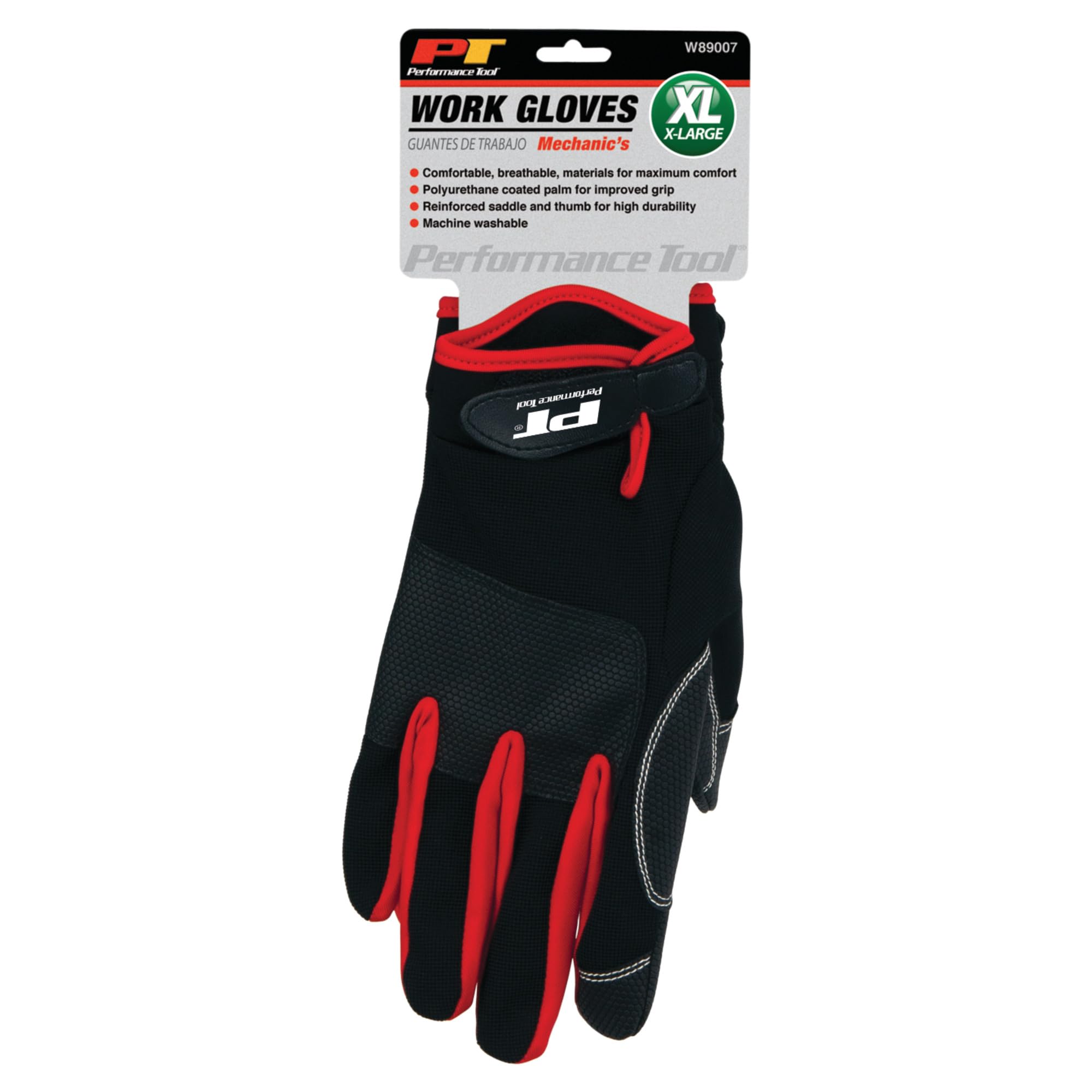 Performance Tool Mechanic's Work Gloves X-Large - W89007