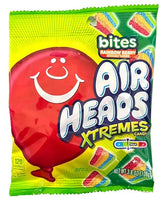 Airheads Candy Xtremes Bites | Sweetly Sour, Rainbow Berry, Non Melting, Great for Holiday, Party, Concessions (3.8 oz) 3 bags | Bundled with a Soko