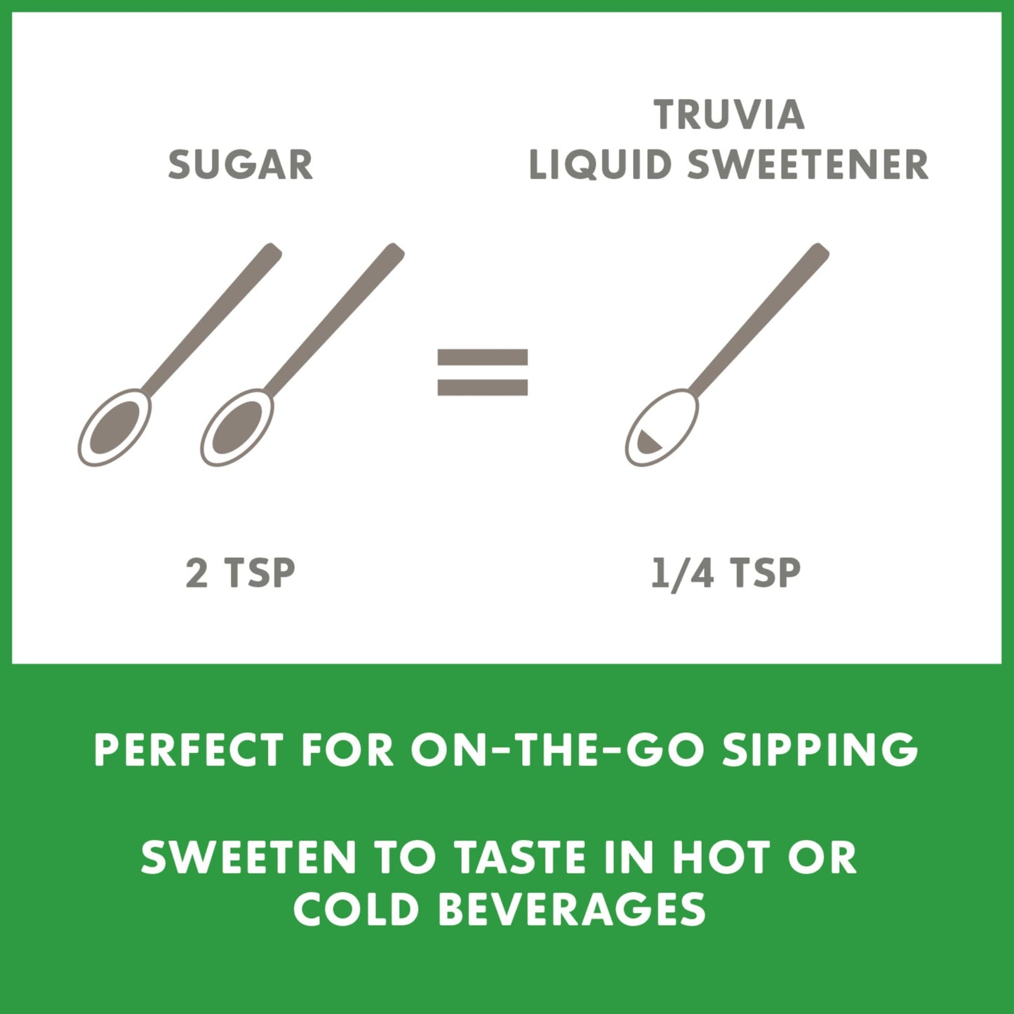 Truvia Zero-Calorie Liquid Sweetener from the Stevia Leaf, 2.7 Fl Oz bottle, Caramel flavor (Pack of 1)