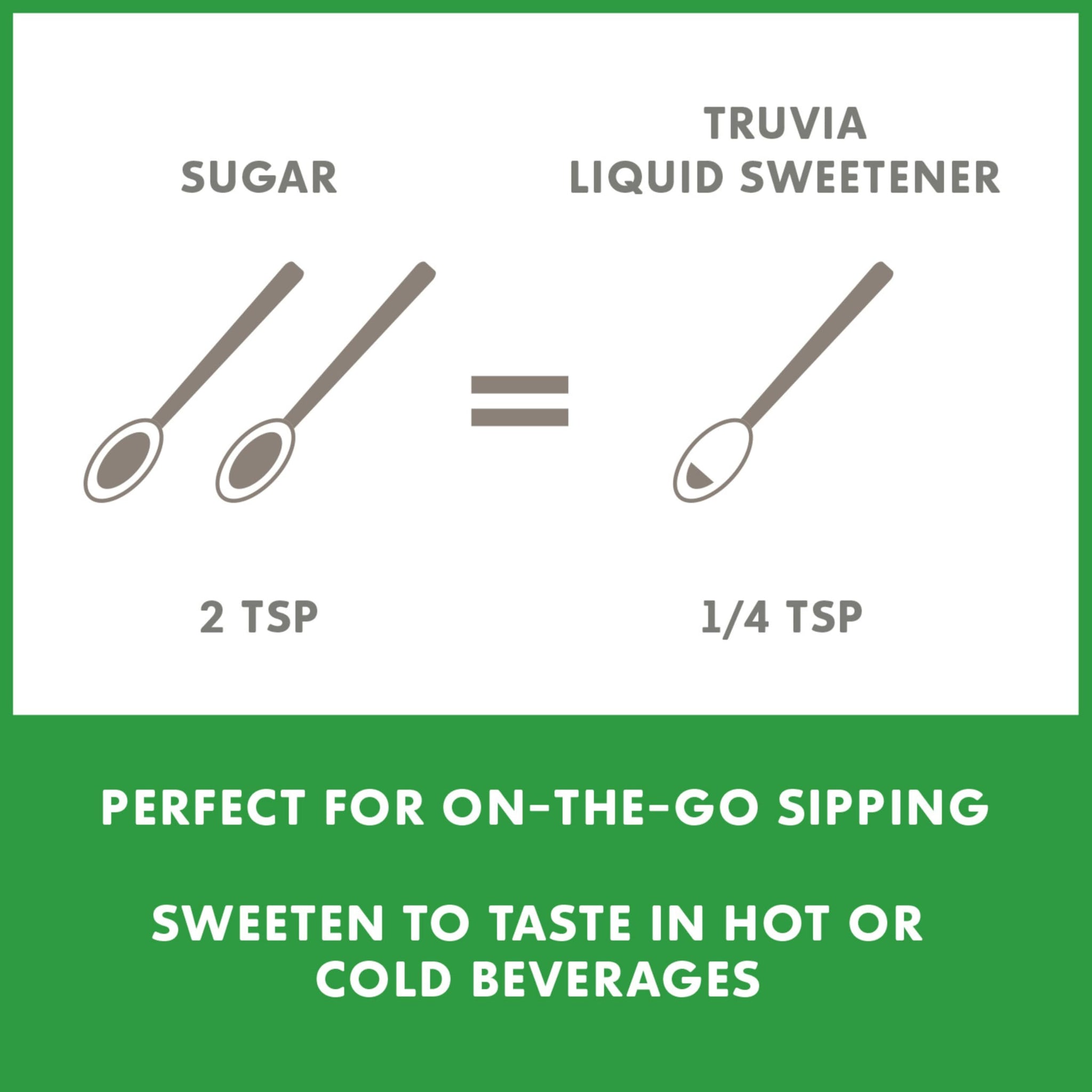 Truvia Zero-Calorie Liquid Sweetener from the Stevia Leaf, 2.7 Fl Oz bottle, Caramel flavor (Pack of 1)