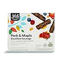 365 by Whole Foods Market, Breakfast Pork & Maple Sausage Links, 7 oz, Frozen