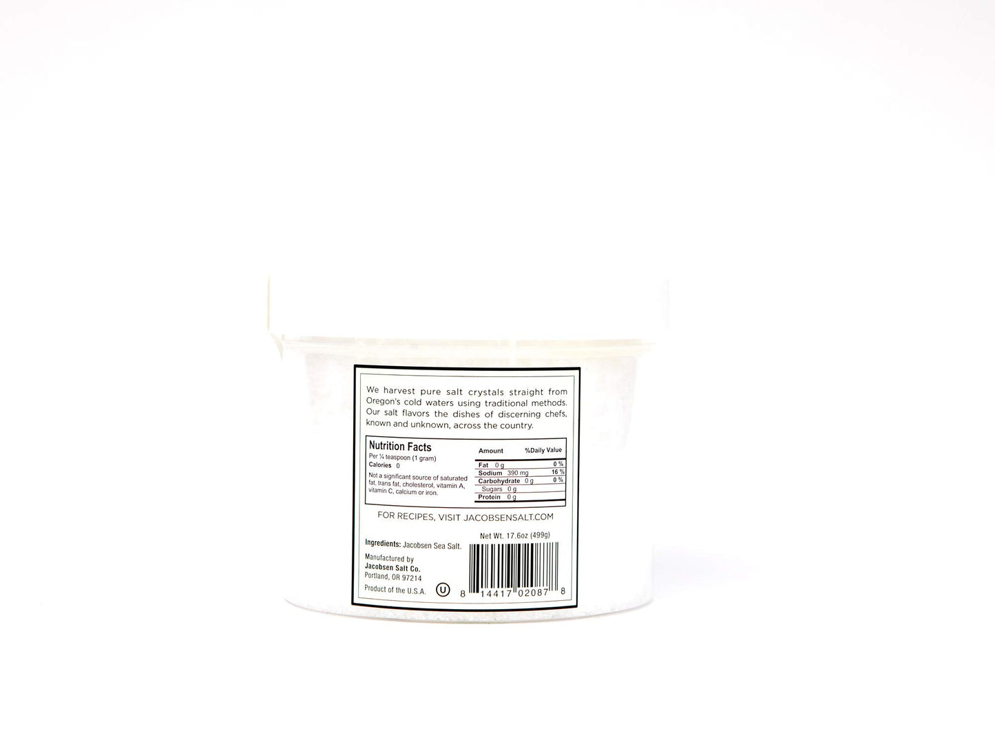 Jacobsen Salt Co. Pure Flake Finishing Salt, 17.6 Ounce