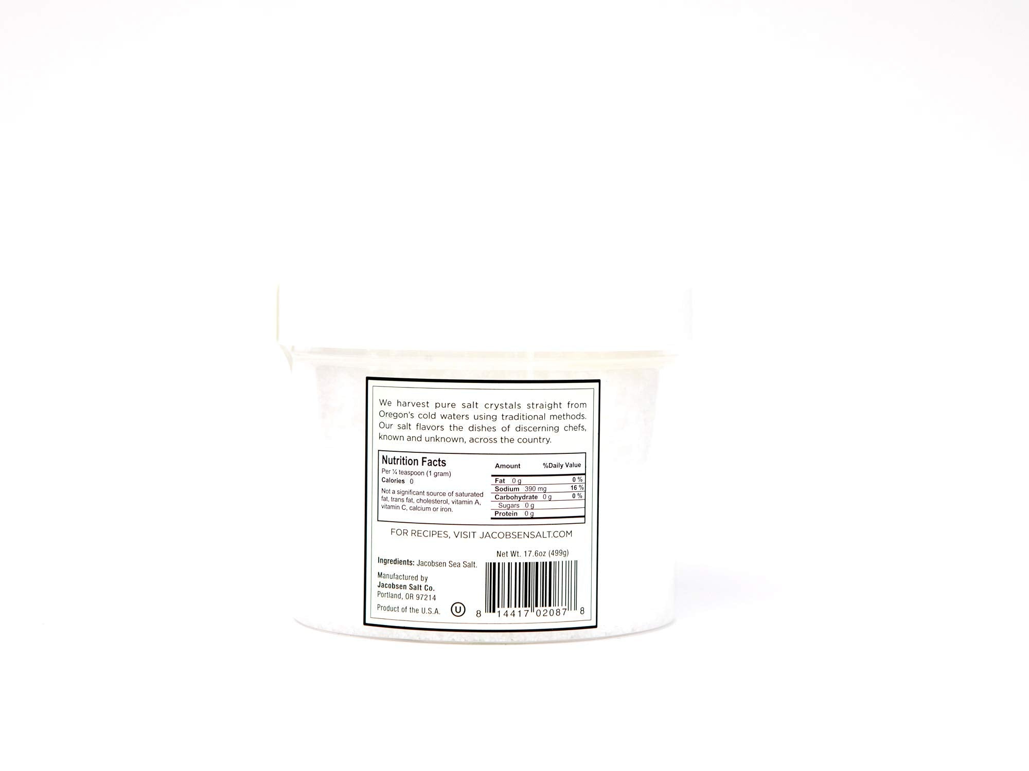 Jacobsen Salt Co. Pure Flake Finishing Salt, 17.6 Ounce
