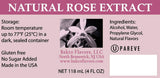 Bakto Flavors Natural Rose Extract, 4 Fluid Ounces