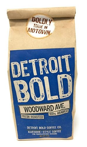 DETROIT BOLD COFFEE Woodward Ave Blend, 8 OZ