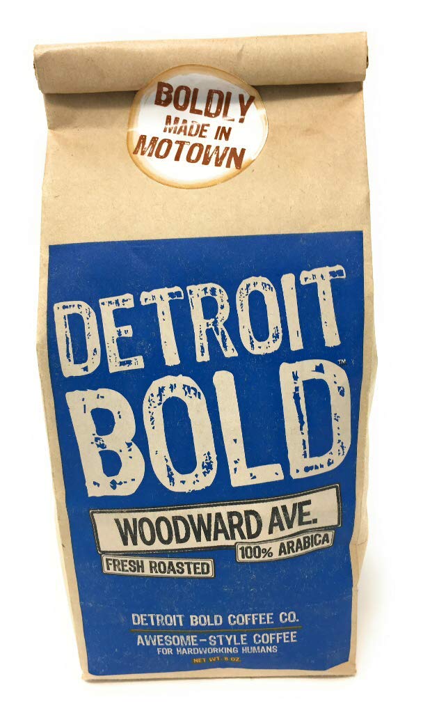 DETROIT BOLD COFFEE Woodward Ave Blend, 8 OZ