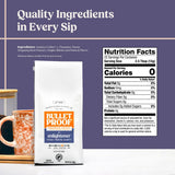 Bulletproof Enlightener Ground Coffee, Enhanced Coffee with L-Theanine, Panax Ginseng and Gingko Biloba, Supports Mental Clarity, Focus, and Memory