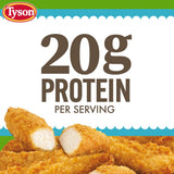 Tyson Lightly Breaded Chicken Strips (Frozen), 1.25 Lb Bag