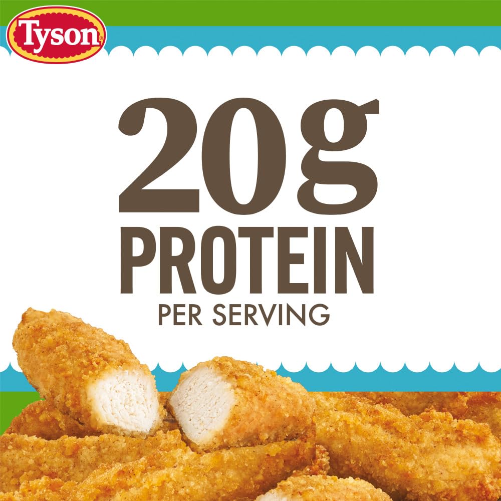 Tyson Lightly Breaded Chicken Strips (Frozen), 1.25 Lb Bag