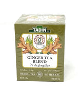 Tadin Ginger Tea Blend 6 Boxes Of 10 Bags Per Box (60 Bags)
