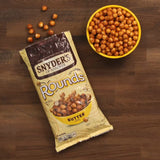 Snyder's of Hanover Pretzels, Rounds, Butter, 12 Oz
