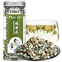 Plant Gift Apple blossom Flower Tea, Dried Apple Flower Tea, Dried Edible Apple Blossom Flowers for Hot Cold Zero Caffeine Floral Tea Beverages Food
