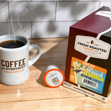 Fresh Roasted Coffee, Decaf French Vanilla, Flavored Coffee Pods, K-Cup Compatible, 24 Count