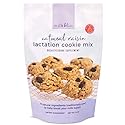 MilkBliss Lactation Cookies Mix- Oatmeal Raisin Breastfeeding Cookie Supplement Support for Breast Milk Increase- 15oz