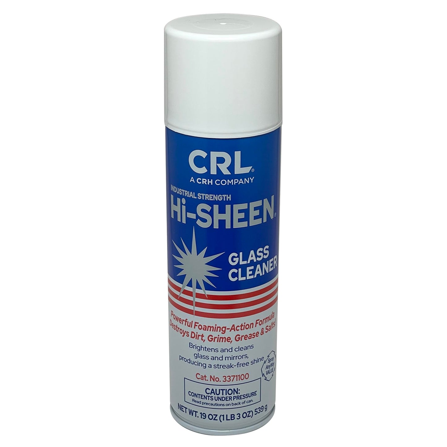 CRL SOMACA Hi-SHEEN Glass Cleaner - 19 oz Can by CR Laurence