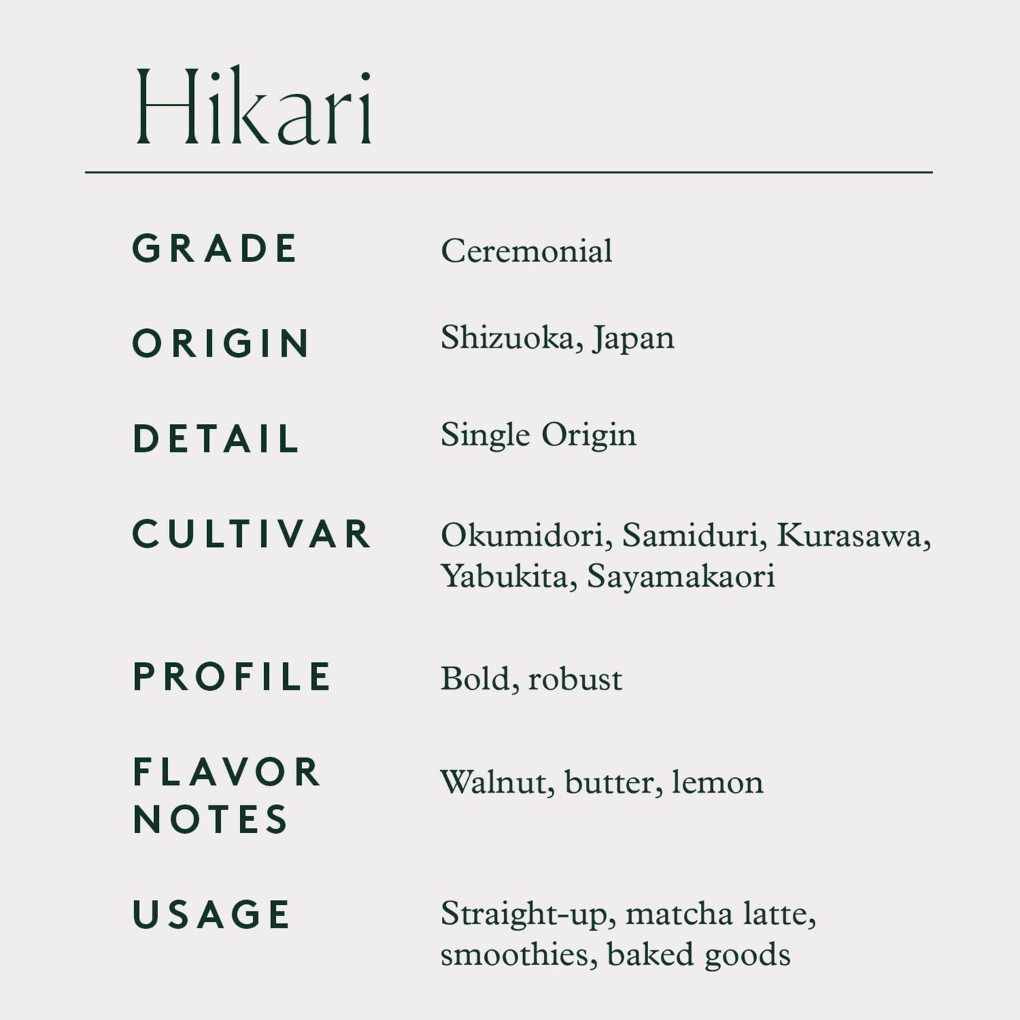 Matchaful - Hikari - Single Origin Ceremonial Matcha - Fine Green Tea Powder, Direct-Trade From Shizuoka, Japan - Smooth and Creamy with Flavor Notes
