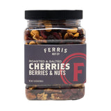 Ferris Coffee & Nut Co. Cherries Berries and Nuts with Roasted and Salted Nuts, 16 oz jar (3-pack) Healthy Snacking, Trail Mix