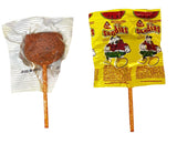 Beny Sandias Watermelon Hard Candy Lollipop Chili Coated 10ct 4.59oz Bag