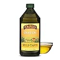 Pompeian Mild Taste Olive Oil - 68 Fl Oz - Olive Oil for High Heat Cooking - Mild Flavor for Baking and Sauteing - High Smoke Point