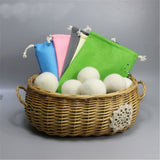 Pure New Zealand Wool Dryer Ball, Healthy Non-Toxic Felt Dry Ball, Reusable Fabric Softener, One Pack Of Six