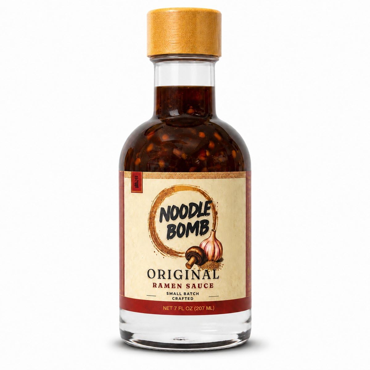 NoodleBomb Ramen Sauce Trio - Original, Spicy Tokyo & Citrus Shoyu - 3 Bottle Japanese-Style Sauce Sampler