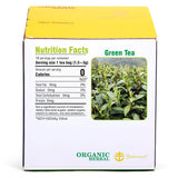 Soilmount Organic Longjing Tea - Chinese Green Tea - 18 Individually Wrapped Packets - Fresh Aroma, Balanced Sweetness, Suitable for Hot or Iced Tea