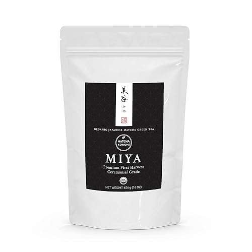 Miyazaki Matcha 454g (16oz) Bag - Organic Premium Ceremonial Japanese Matcha Green Tea Powder - First Harvest - Zero Sugar - USDA and KOAA Certified