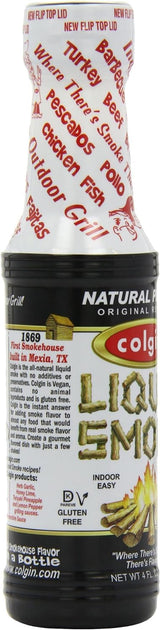 Liquid Smoke Natural Pecan Flavor 4 Ounces (Case of 12)