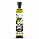 Chosen Foods Organic Avocado Oil, 16.9 Fl Oz - All Purpose Cooking Oil made from 100% Pure Avocados - Non-GMO, Gluten-Free, Keto Friendly, Glyphosate Free - 500mL (Pack Of 1)