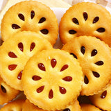 Jiashili Guole Fruit Jam Sandwich Cookies 680g FCL Tea Cakes Casual Dessert Snacks?????????????680g???????????? (Pineapple flavor/???)
