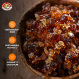 Angel Brand Gum Arabic 1.25lbs - Premium Food-Grade Acacia Gum for Baking, Arts, Crafts, and More - Versatile, Edible, and Water-Soluble Powder