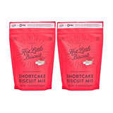 Callie's Hot Little Biscuit Shortcake Biscuit Mix | Fast, Easy, Delicious | 2 Bags of Biscuit Mix | 13oz per bag | Makes 24 Shortcake Biscuits