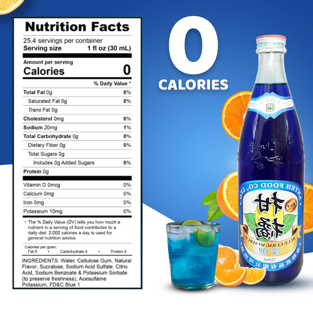 Blue Curacao Syrup