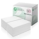 Fresh Towel Disposable Linen-Feel Guest Hand Towels - 12 x 16.5 Inch Soft Absorbent Cloth-Like Napkin Folded Towels for Kitchen Restaurant, Bathroom
