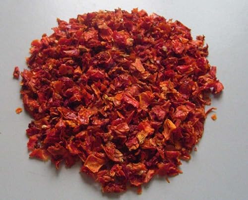 Red Bell Pepper Flakes - 5 Pounds - 3/8 Inch Size Dehydrated Vegetables by Denver Spice