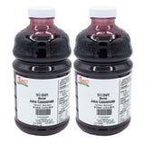 Nature Blessed 100% Pure Merlot Red Grape Fruit Juice Concentrate - 2 Quarts (2/32 fl oz bottles), Perfect for Home Vintners, Brewers, Hard Cider