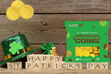 1000-Count St. Patrick's Day Chocolate Coins Leprechaun Lucky Gold Coins, Belgian Milk Chocolate Coins Nut-Free (1000-Pack)
