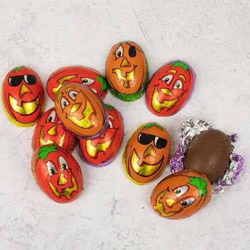 47 Pcs Halloween Candy Chocolate Pumpkins Pals (1 lb)