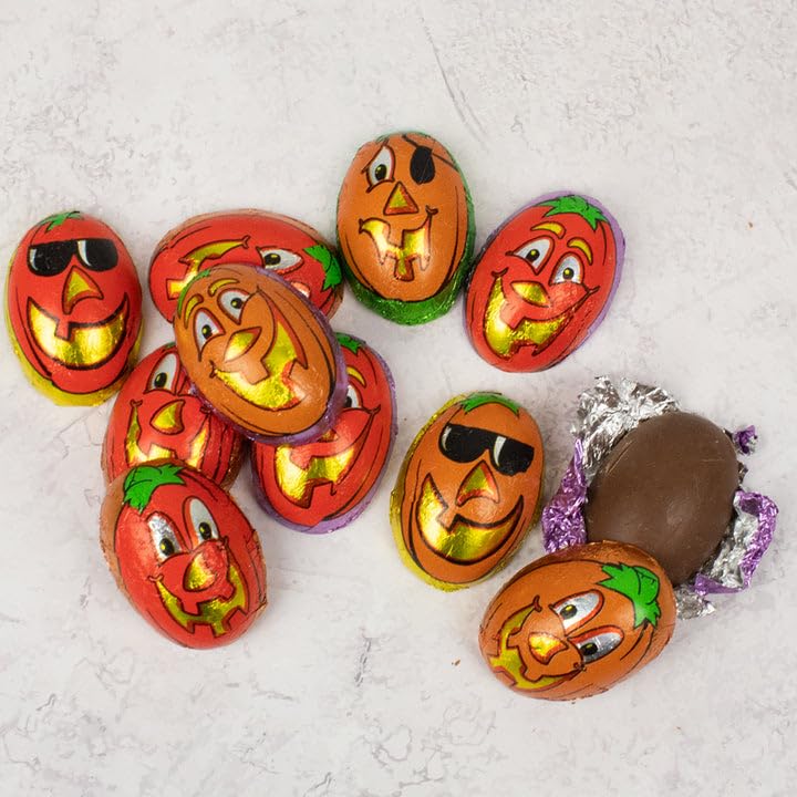 47 Pcs Halloween Candy Chocolate Pumpkins Pals (1 lb)
