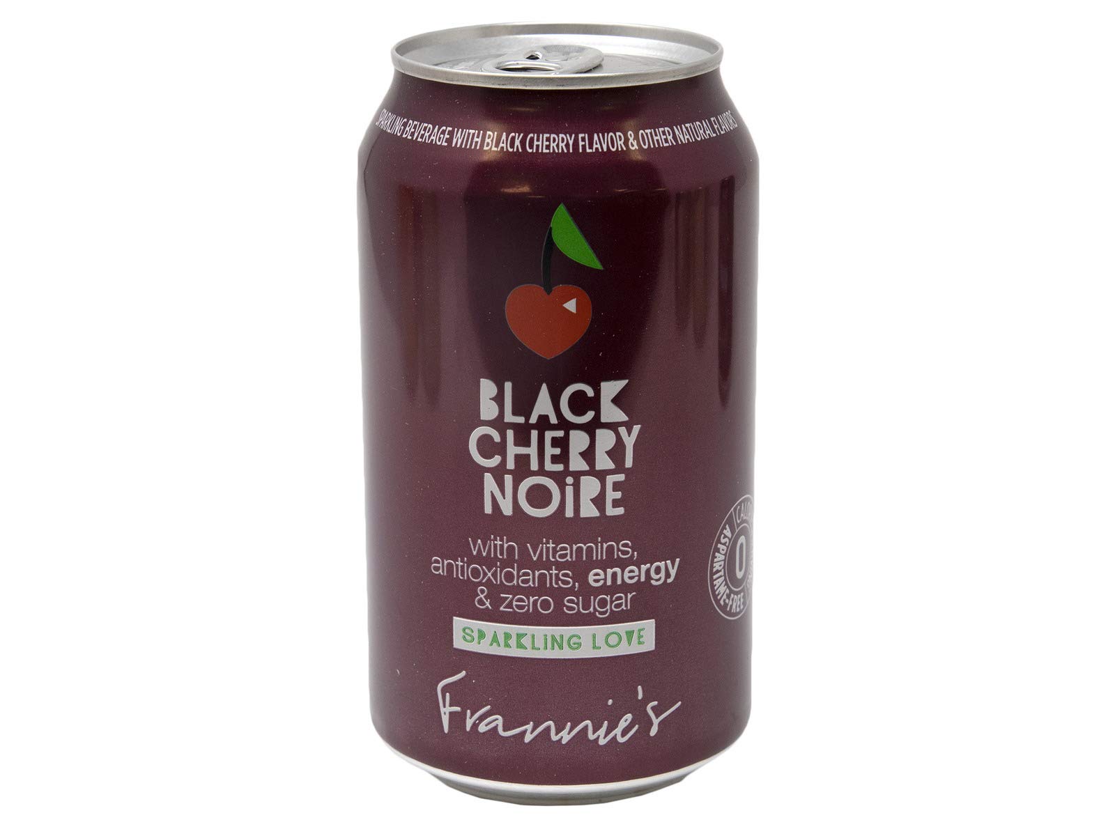 AmishTastes Frannie’s Sparkling Black Cherry Noire, Protected With High-Density Foam, 12 Oz. (Case of 24)