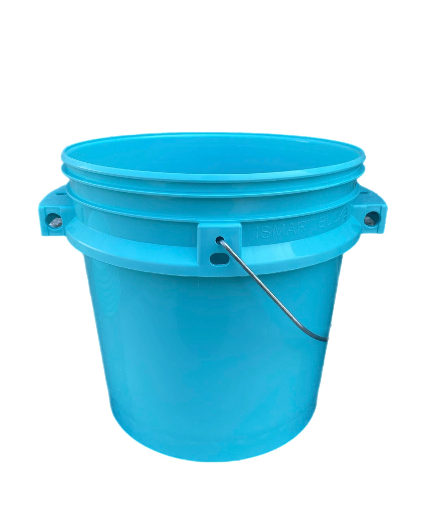 Lee Fisher Sports 3.5 Gallon Aqua Ismart Bucket 6 Pack Without Lids - Sturdy and Reliable Utility Buckets
